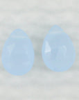 Gemstone Solo Earring | Magpie Jewellery | Periwinkle Chalcedony | Faceted