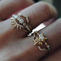 Pleiades Diamond Ring - Magpie Jewellery
