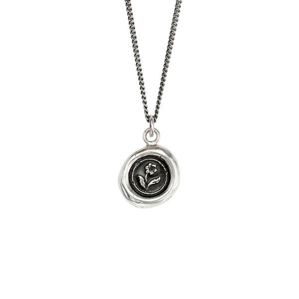 Rose Talisman- Silver- Magpie Jewellery