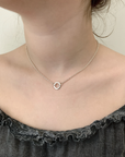 Integrated Small Circlet on Chain | Magpie Jewellery