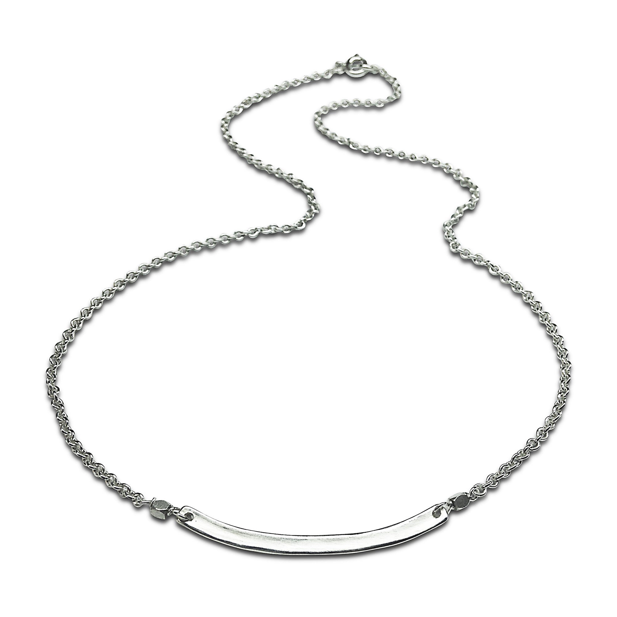 Curved Bar Necklace | Matsu Jewellery