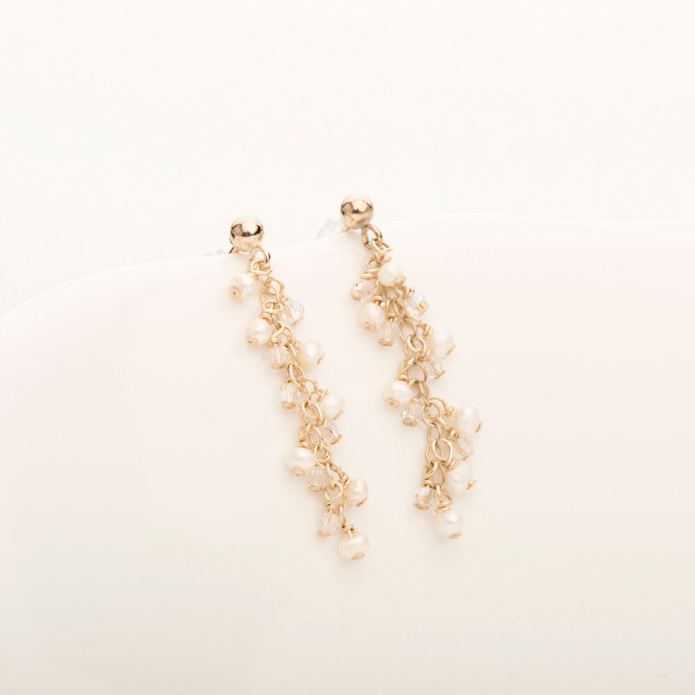 Mini Crystalline Stalactite Earring - Magpie Jewellery