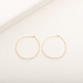 Crystalline Hoop - Magpie Jewellery