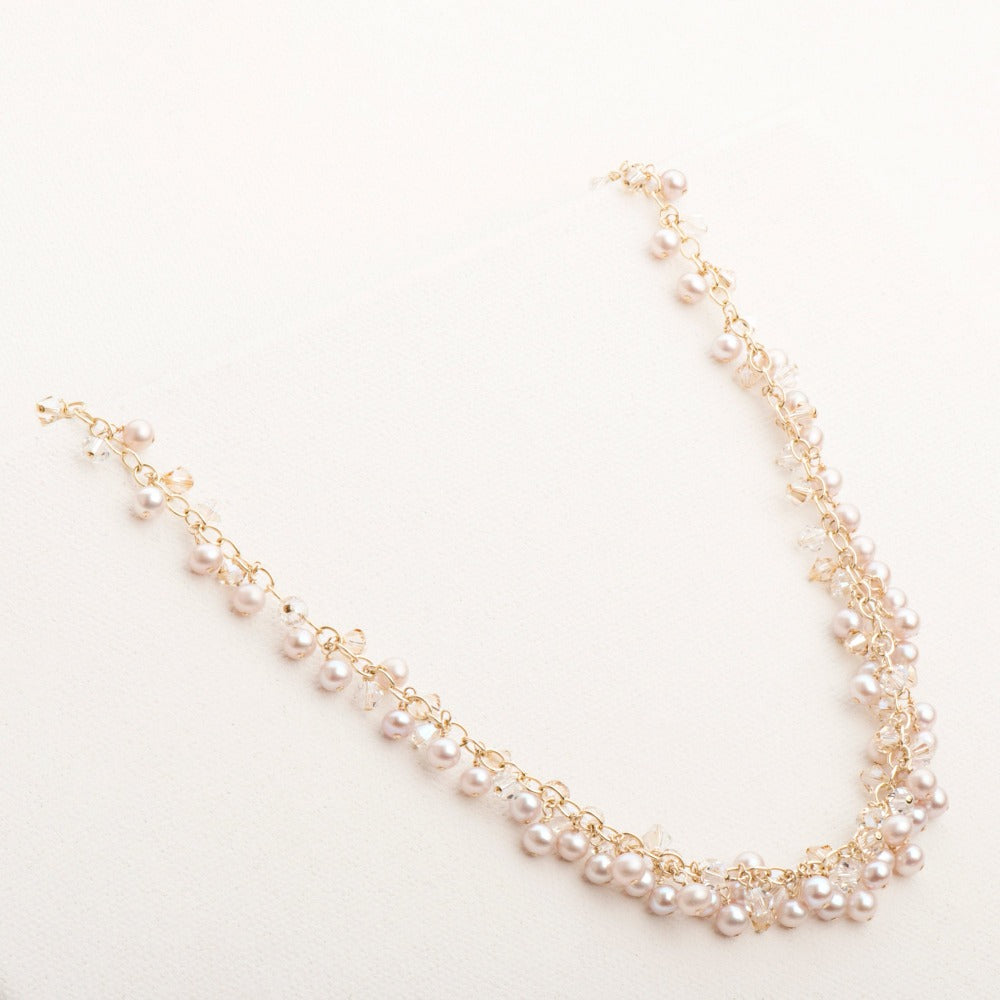 Tapered Rosie Pearl Necklace - Magpie Jewellery