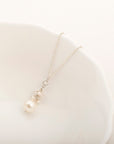 Mini Hannah Multi-Pearl Cluster Necklace - Magpie Jewellery