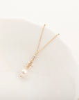 Mini Hannah Multi-Pearl Cluster Necklace - Magpie Jewellery