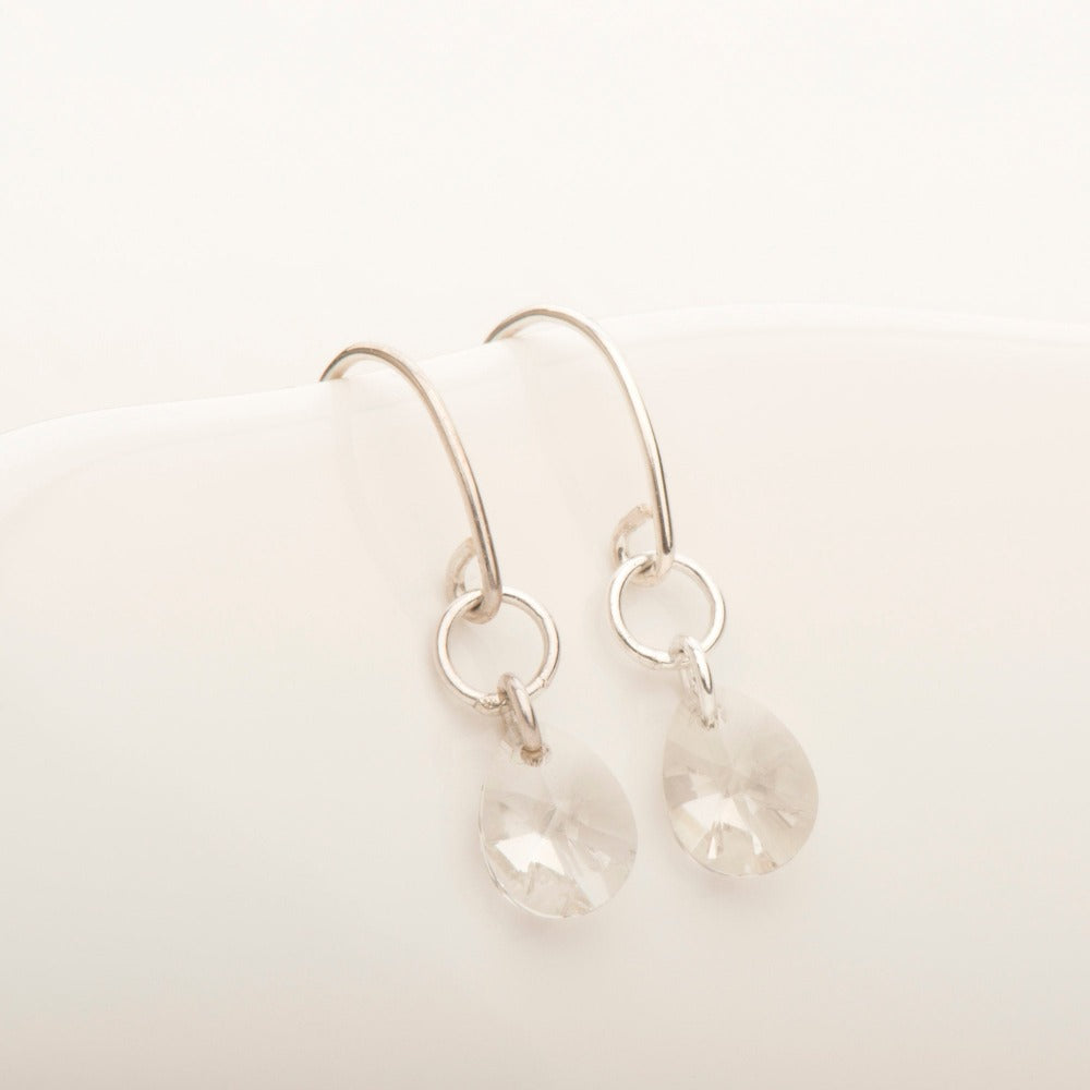 Freefall Crystal Earring - Magpie Jewellery
