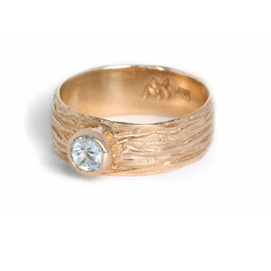 Sea Sand Diamond Ring