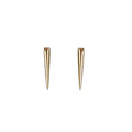 Gold Vermeil Spike Stud Earring - Magpie Jewellery