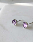 Gemstone Stud Earrings - Magpie Jewellery