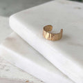 Wide Ear Wrap - 14k gold-fill - Magpie Jewellery