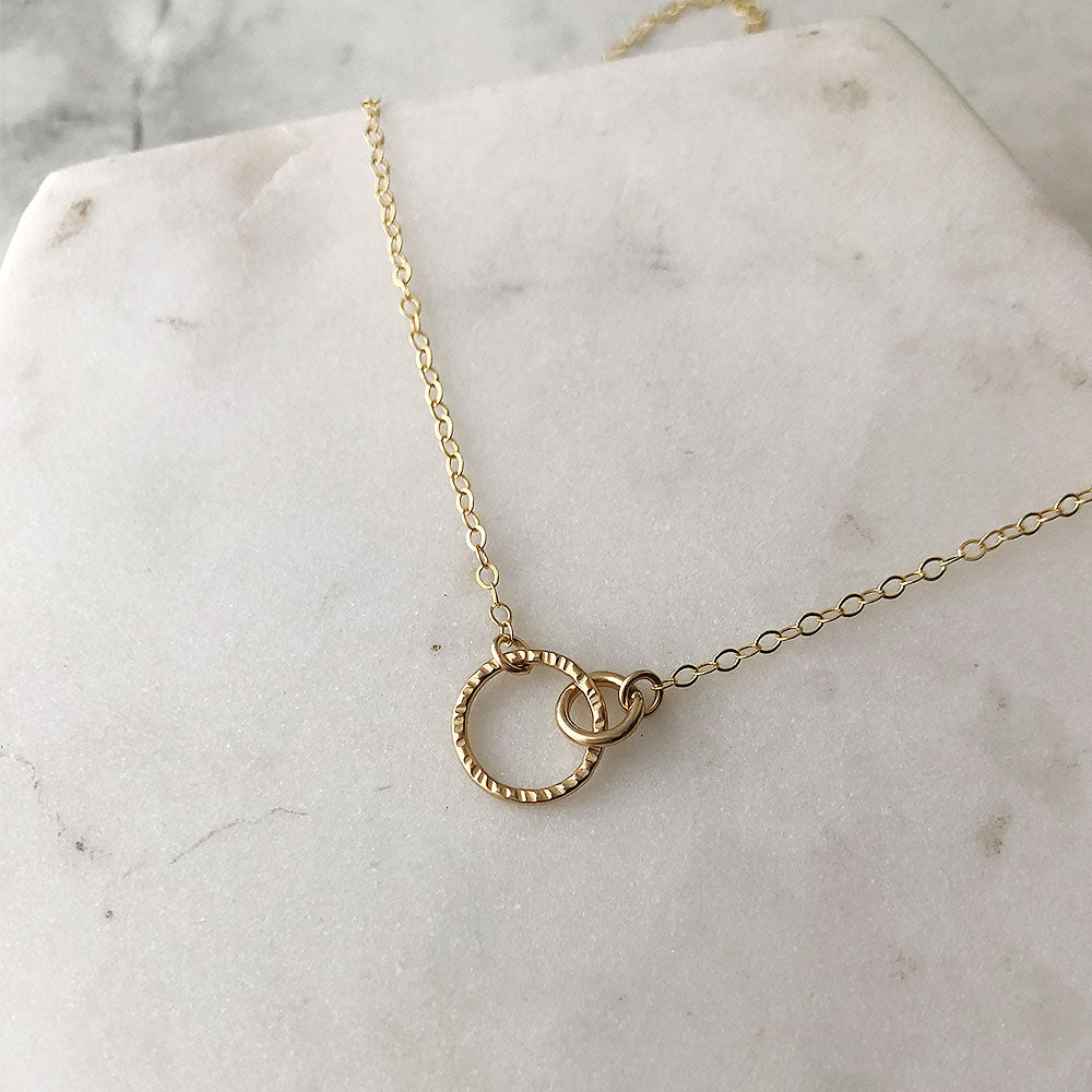 Mini Links Necklace - 14k gold-fill / Sterling silver - Magpie Jewellery