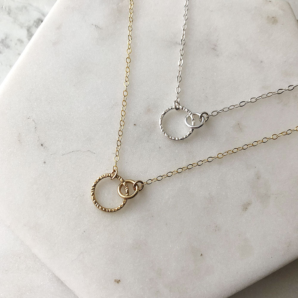 Mini Links Necklace - 14k gold-fill / Sterling silver - Magpie Jewellery