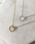 Mini Links Necklace - 14k gold-fill / Sterling silver - Magpie Jewellery