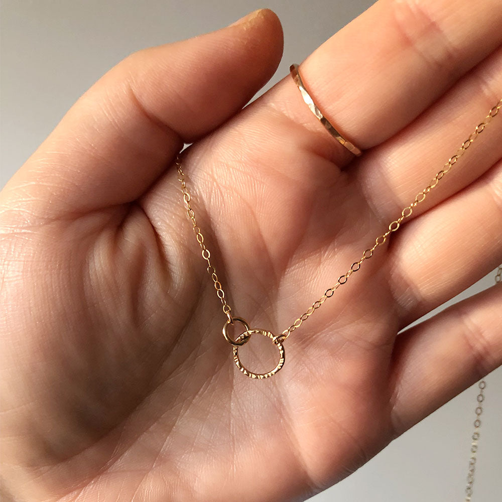 Mini Links Necklace - 14k gold-fill / Sterling silver - Magpie Jewellery