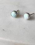 Gemstone Stud Earrings - Magpie Jewellery