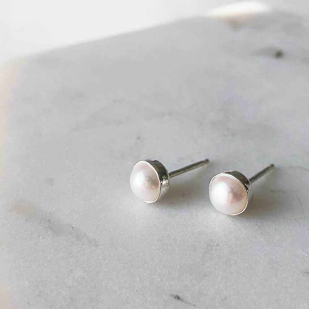 Gemstone Stud Earrings - Magpie Jewellery