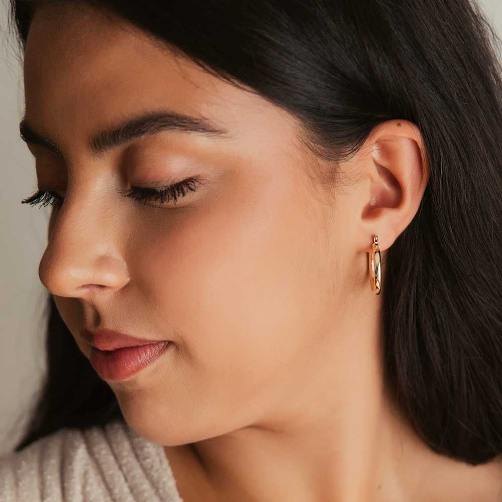 Thick Hoops - Magpie Jewellery
