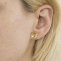 Feather Stud Earrings | Magpie Jewellery