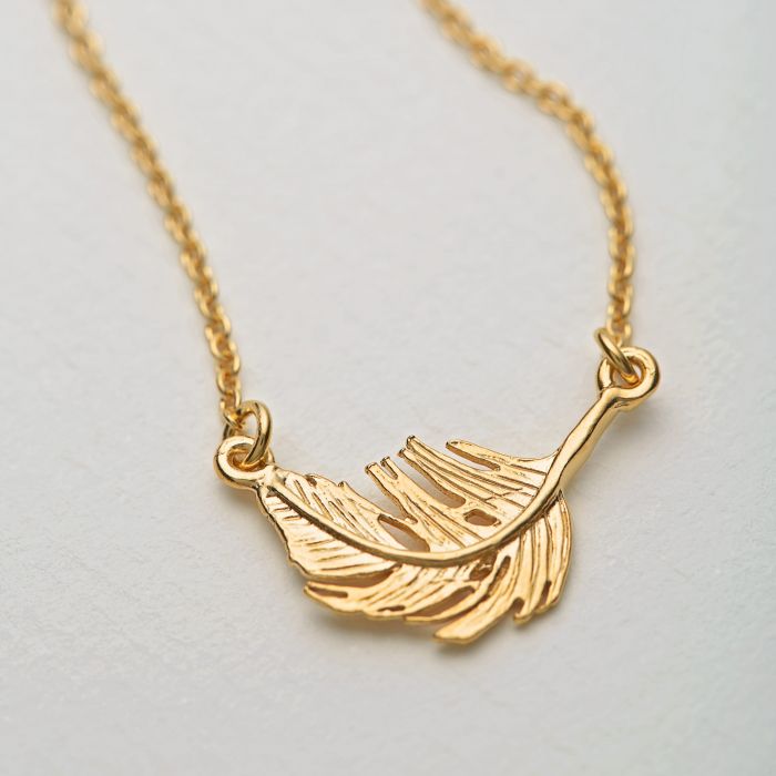 Little Feather Necklace | Magpie Jewellery