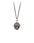 Tireless 14k Gold On Silver Talisman - Magpie Jewellery