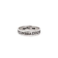 Transit Umbra Lux Permanet (Shadow Passes, Light Remains) Band Ring | Magpie Jewellery
