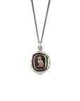 Watch Over Me 14k Gold on Silver Talisman | Magpie Jewellery