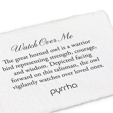 Watch Over Me 14k Gold on Silver Talisman - Magpie Jewellery