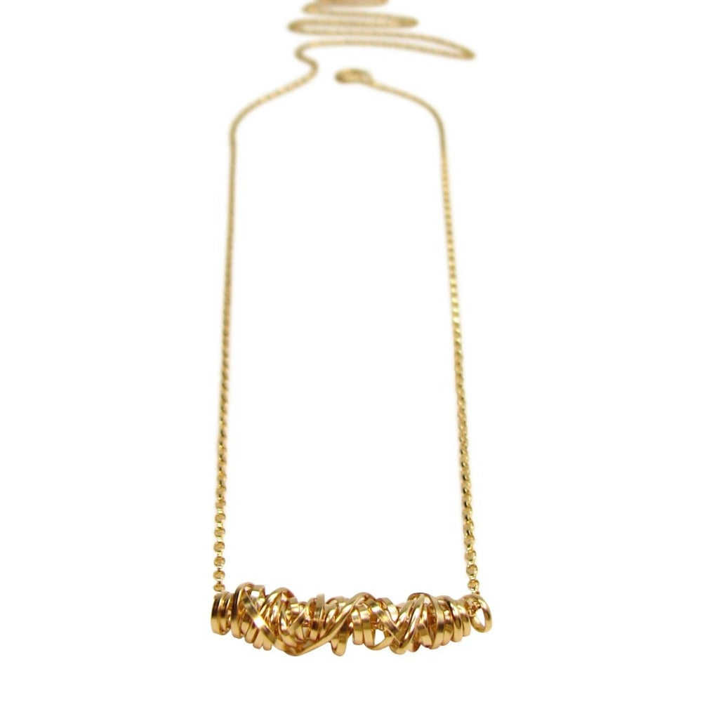 Twist Necklace - Small | Magpie Jewellery | Yellow Gold